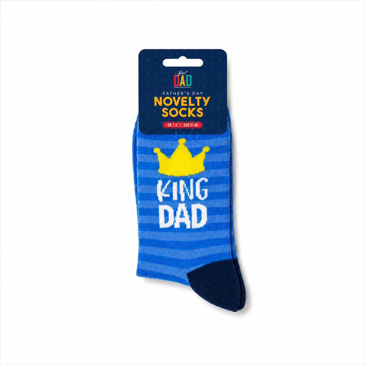 King Dad Novelty Socks