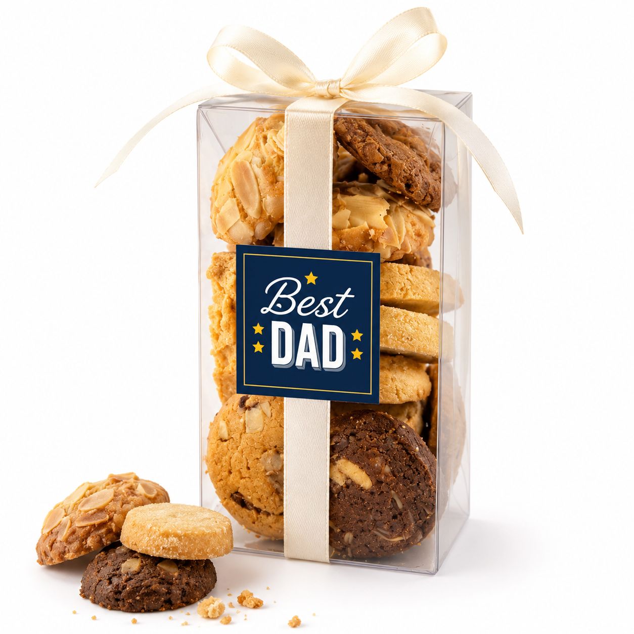 Best Dad Artisan Mixed Cookie Gift Box