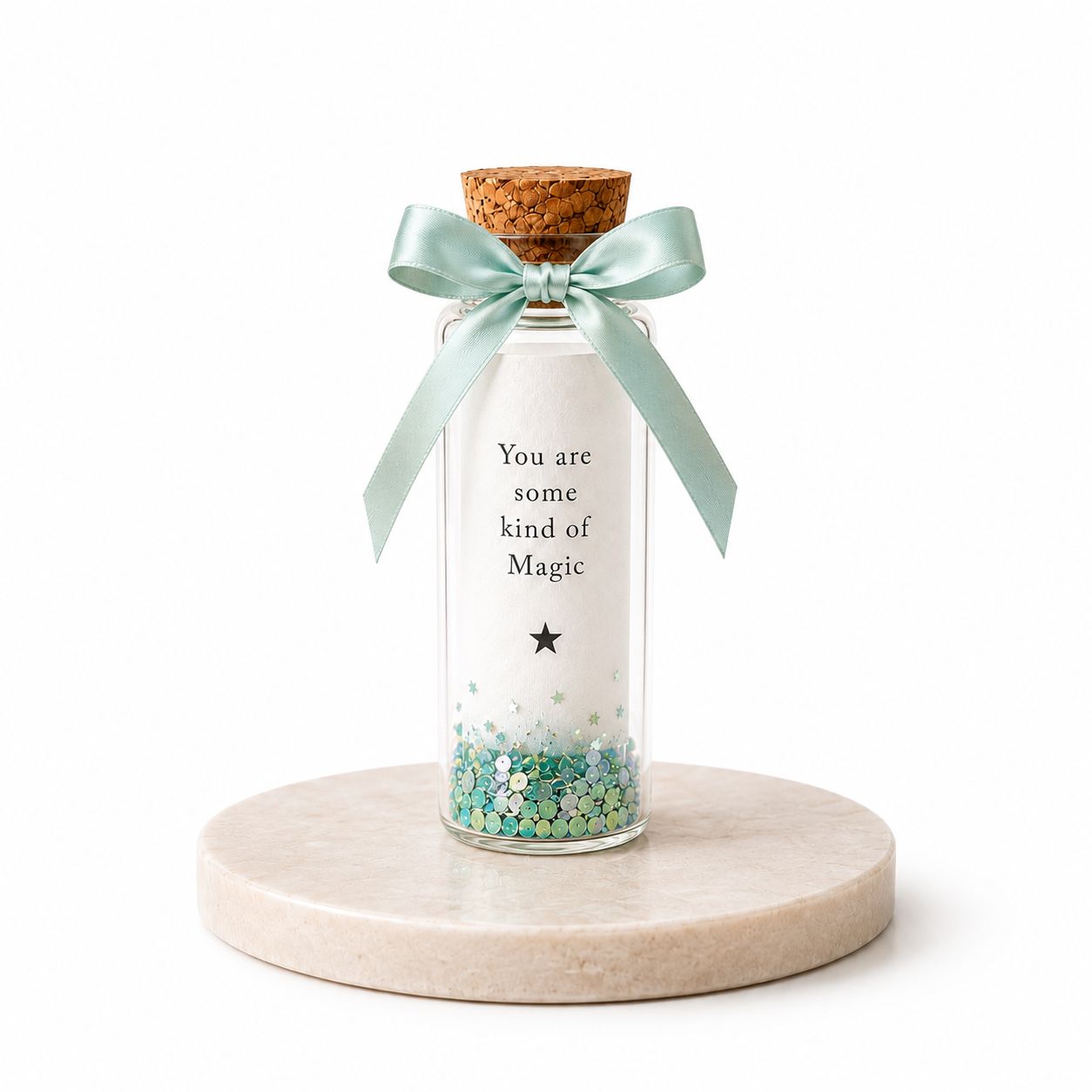 Personalised Keepsake Message Bottle
