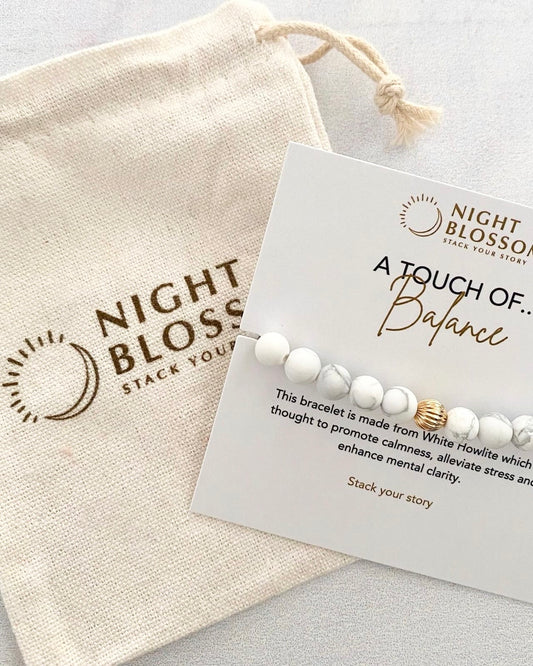 A touch of balance bracelet