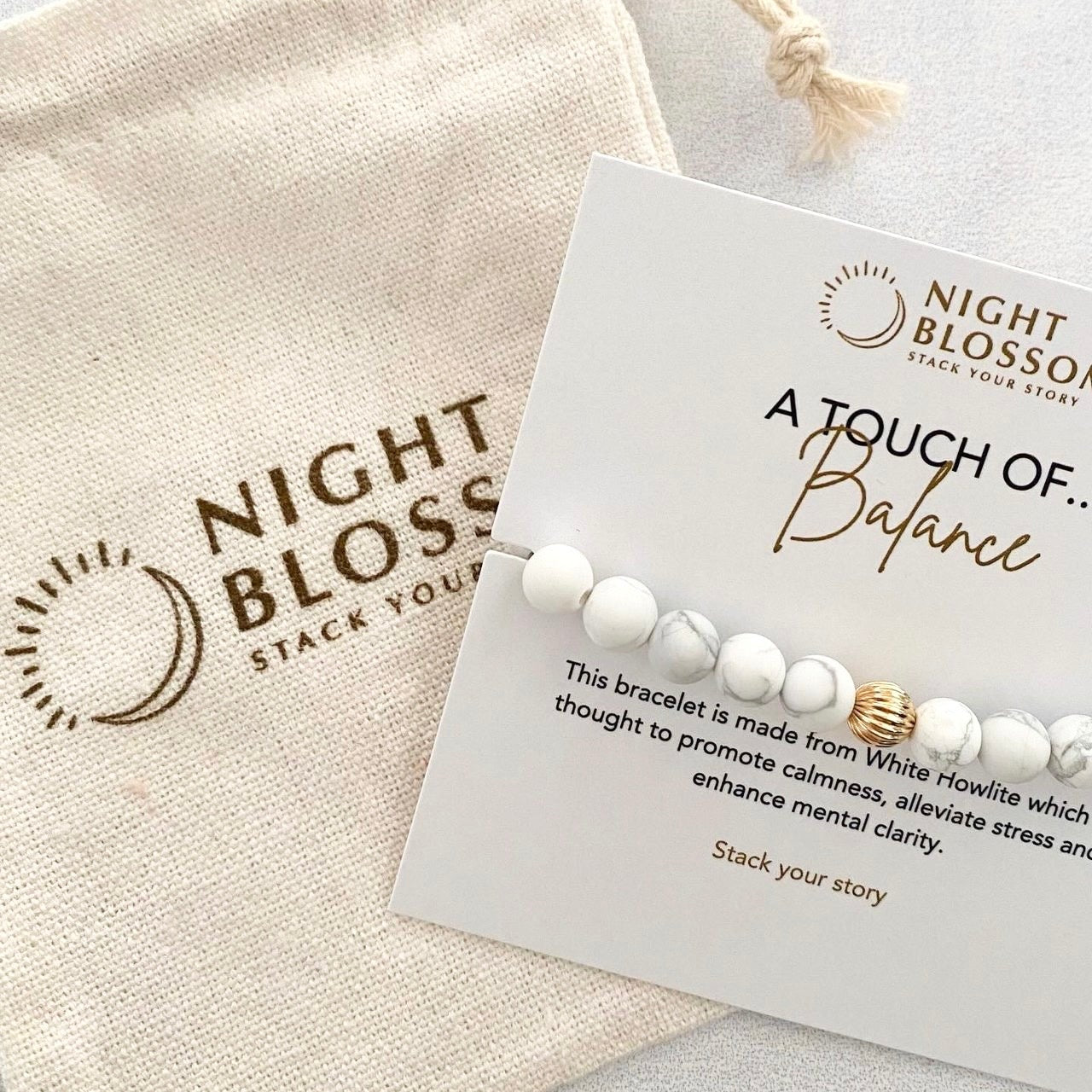 A touch of balance bracelet
