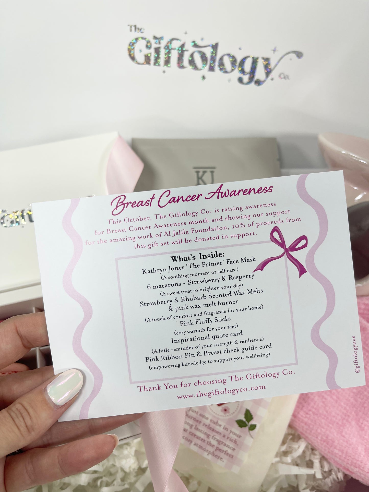 Breast Cancer Awareness Gift Set