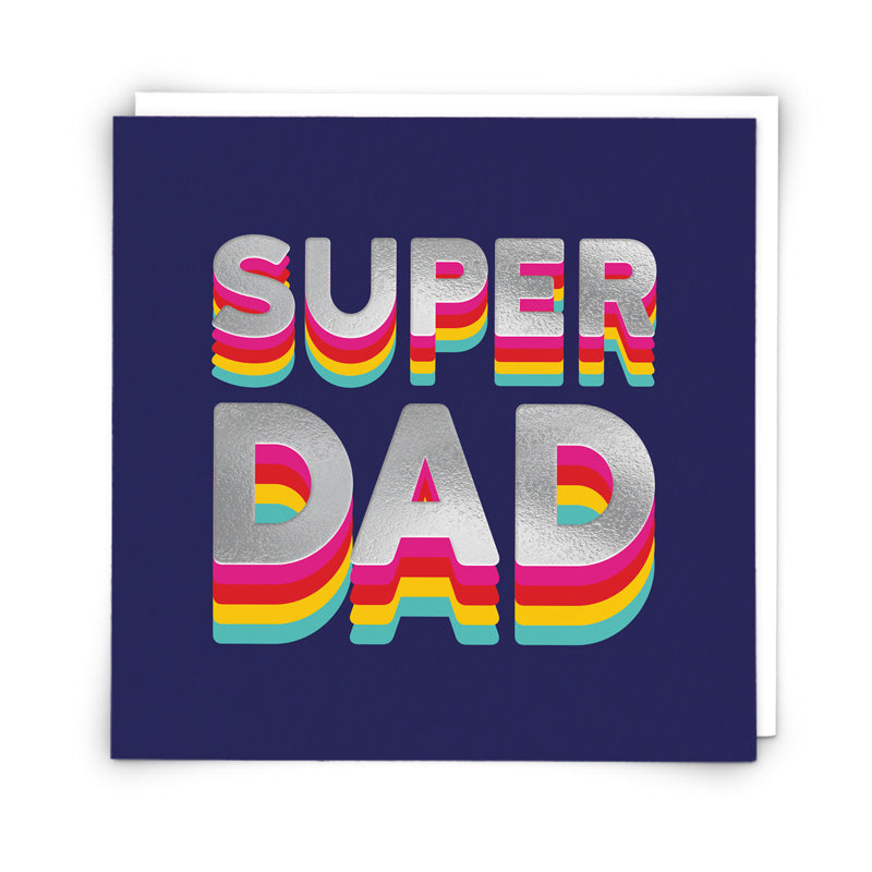 Super Dad Greeting card