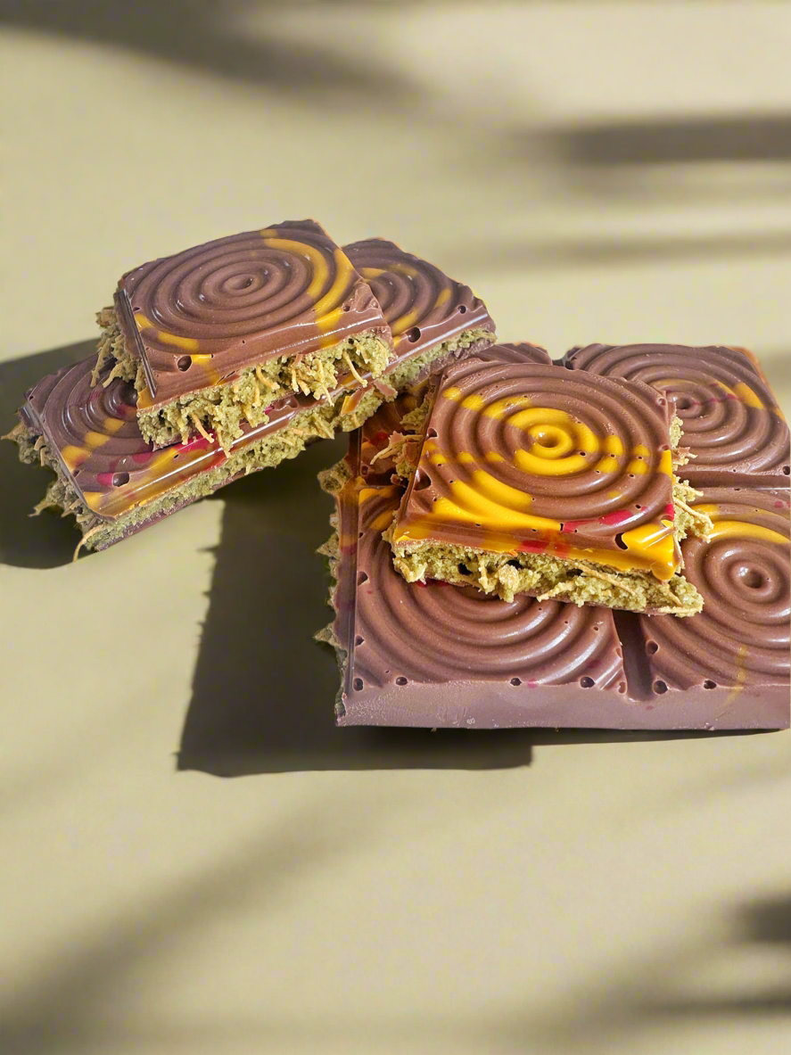 Viral Pistachio Kunafa Chocolate Bar