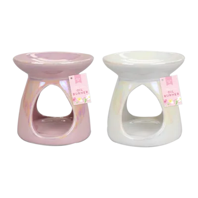 Pearlised wax melt burner