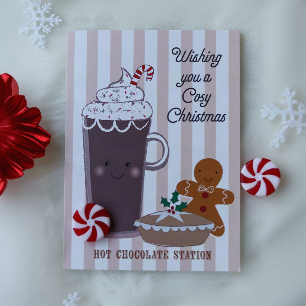 Christmas Card - Hot Chocolate