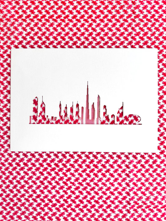 Yashmagh Print - Dubai Skyline