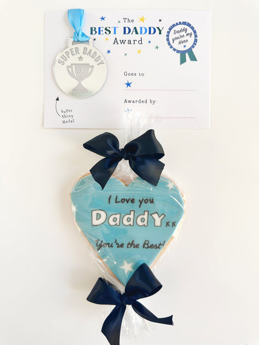 Father's Day Cookie and Medal
