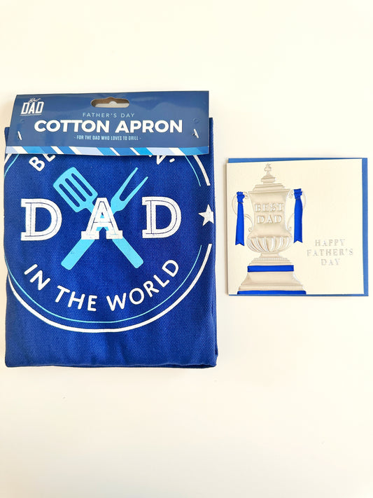Father's Day Apron and Card