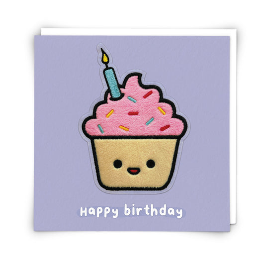 Felt Cupcake Card