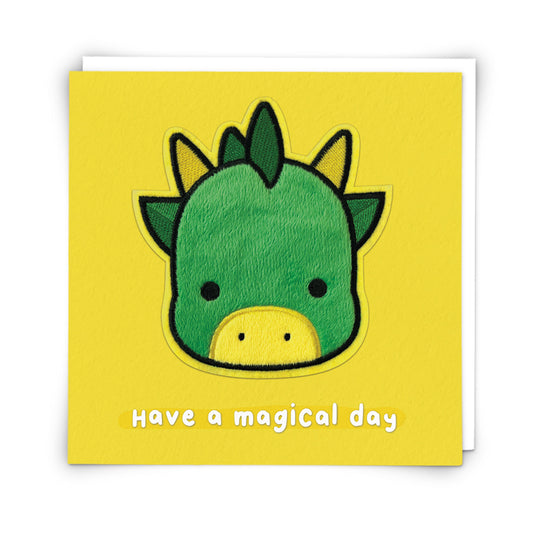 Felt Dragon Card