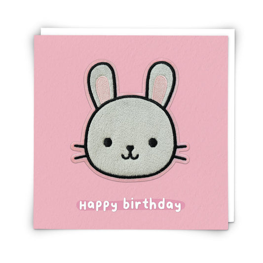Felt Bunny Card