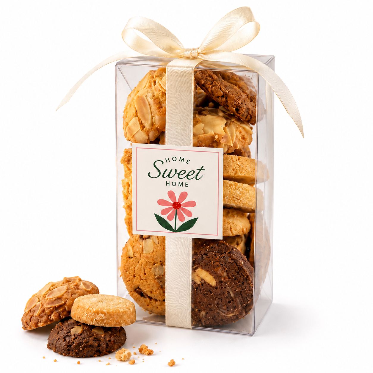 Artisan Mixed Cookie Home Sweet Home Gift Box
