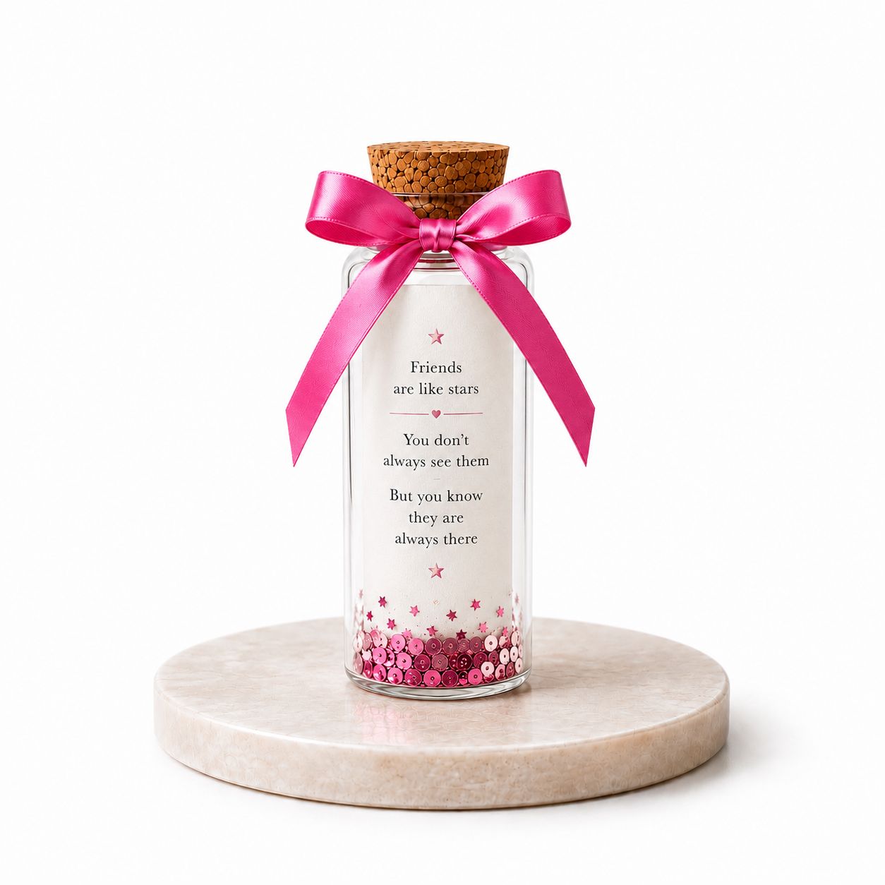 Personalised Keepsake Message Bottle