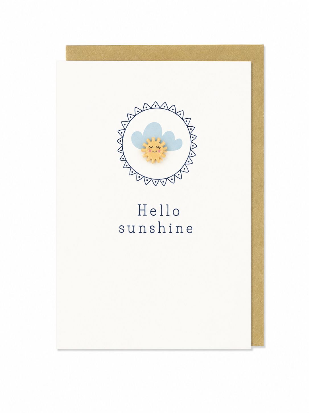 Hello Sunshine Greeting Card