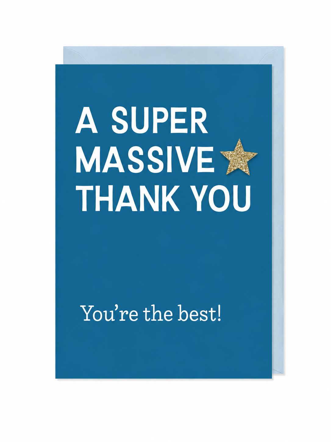 A Super Massive Thank You Greeting Card