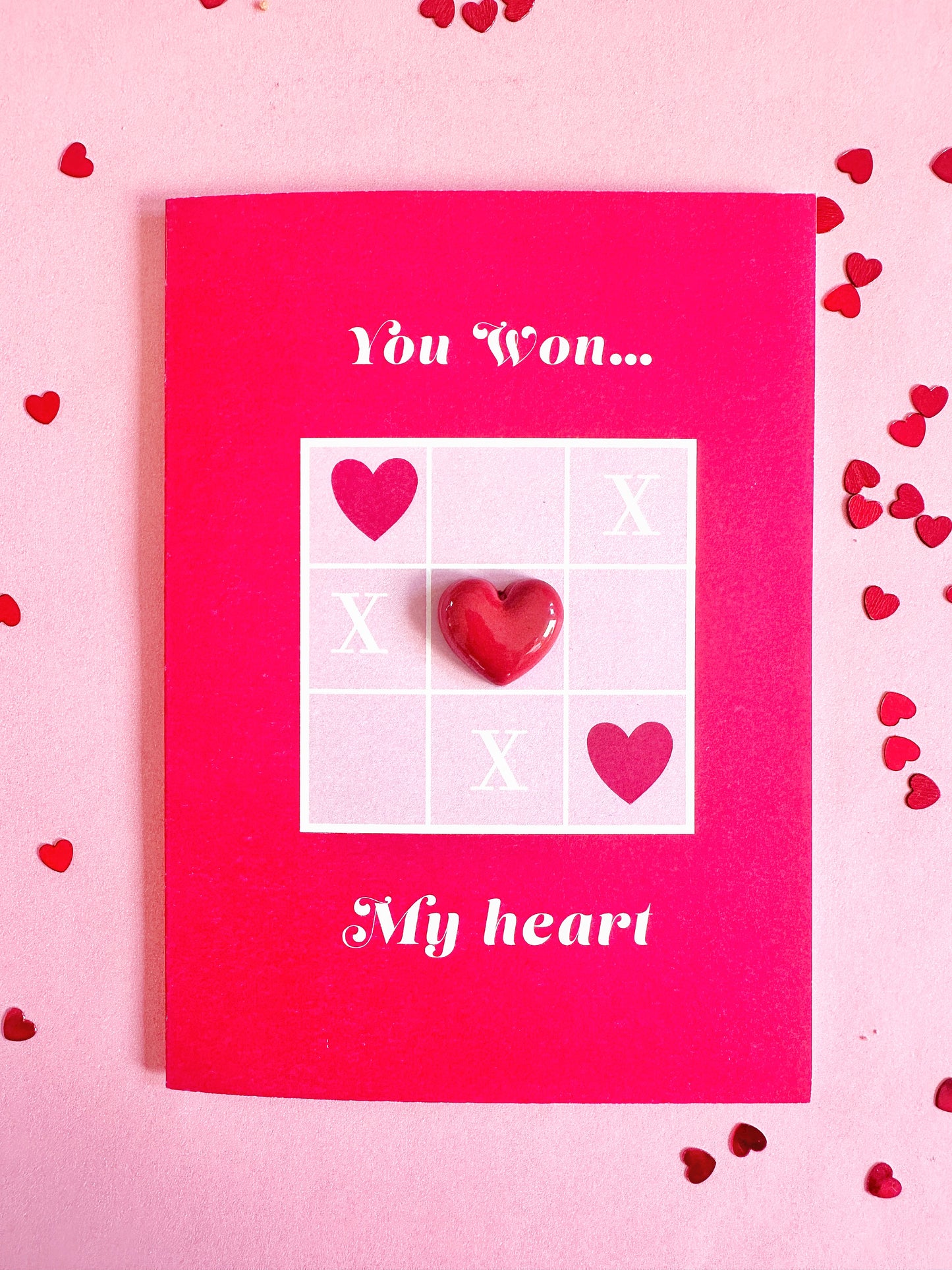 Love Heart Cookie + Card Combo