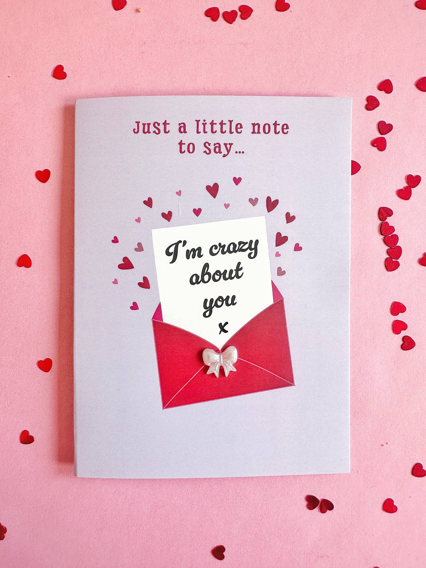 Love Heart Cookie + Card Combo