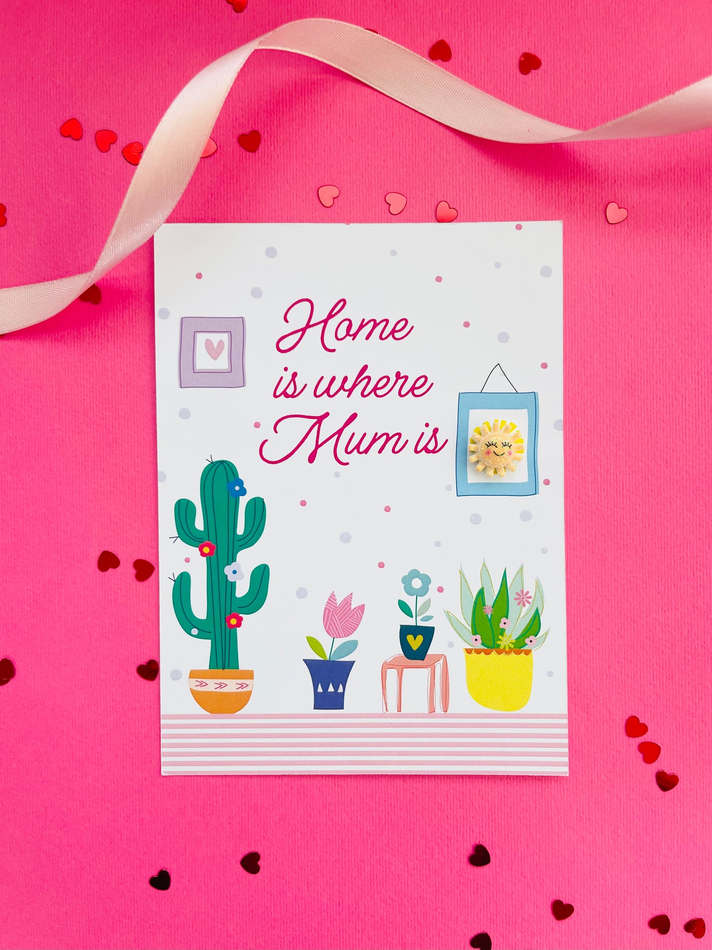 Mother's Day Card - Home is where Mum is
