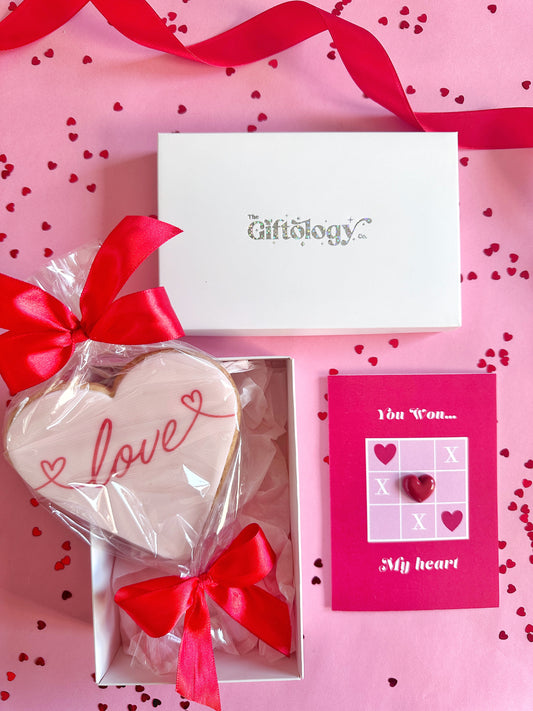 Love Heart Cookie + Card Combo
