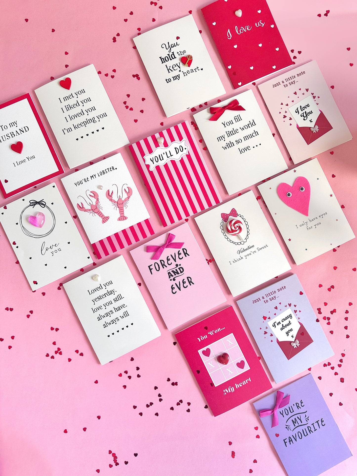 Love Heart Cookie + Card Combo