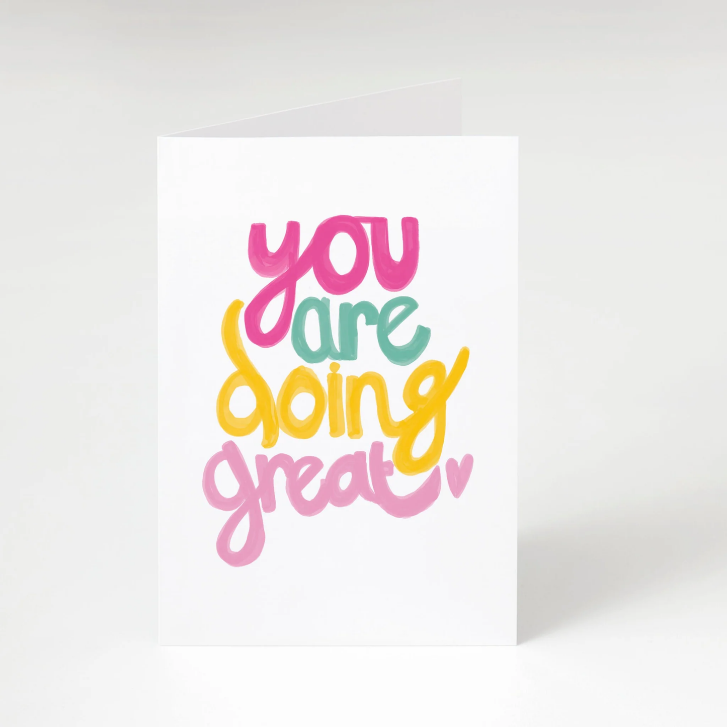 You are doing great greeting card