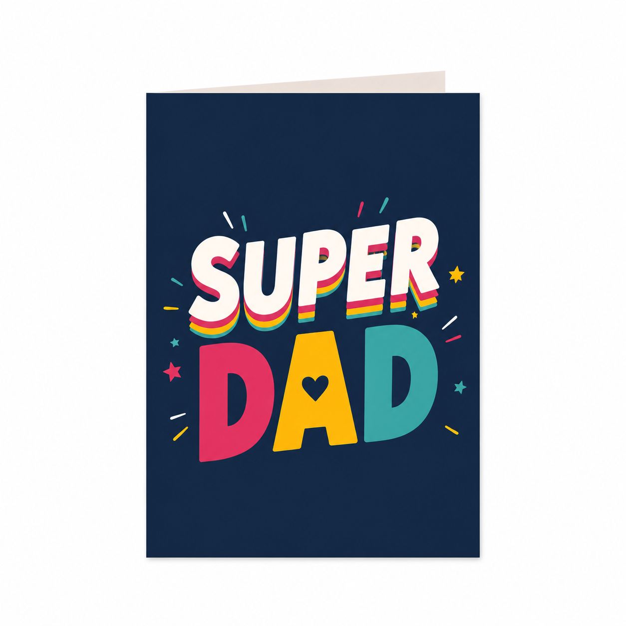 Super Dad Greeting Card