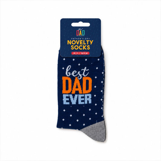 Best Dad Ever Novelty Socks
