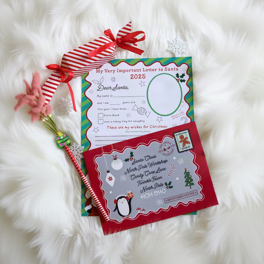 Dear Santa Letter 2025