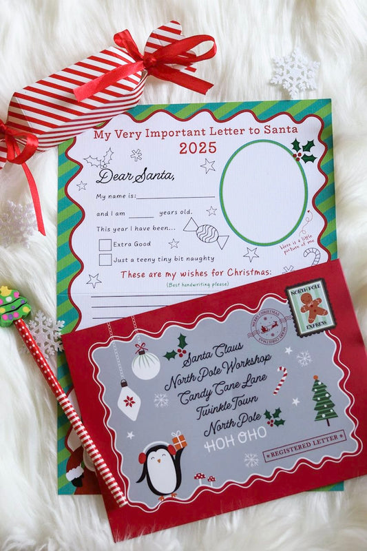 Dear Santa Letter 2025