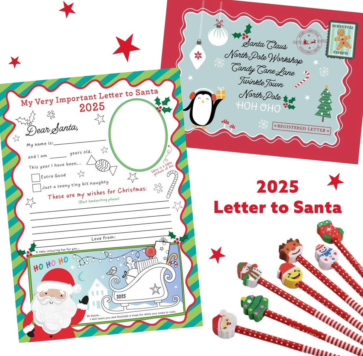 Dear Santa Letter 2025