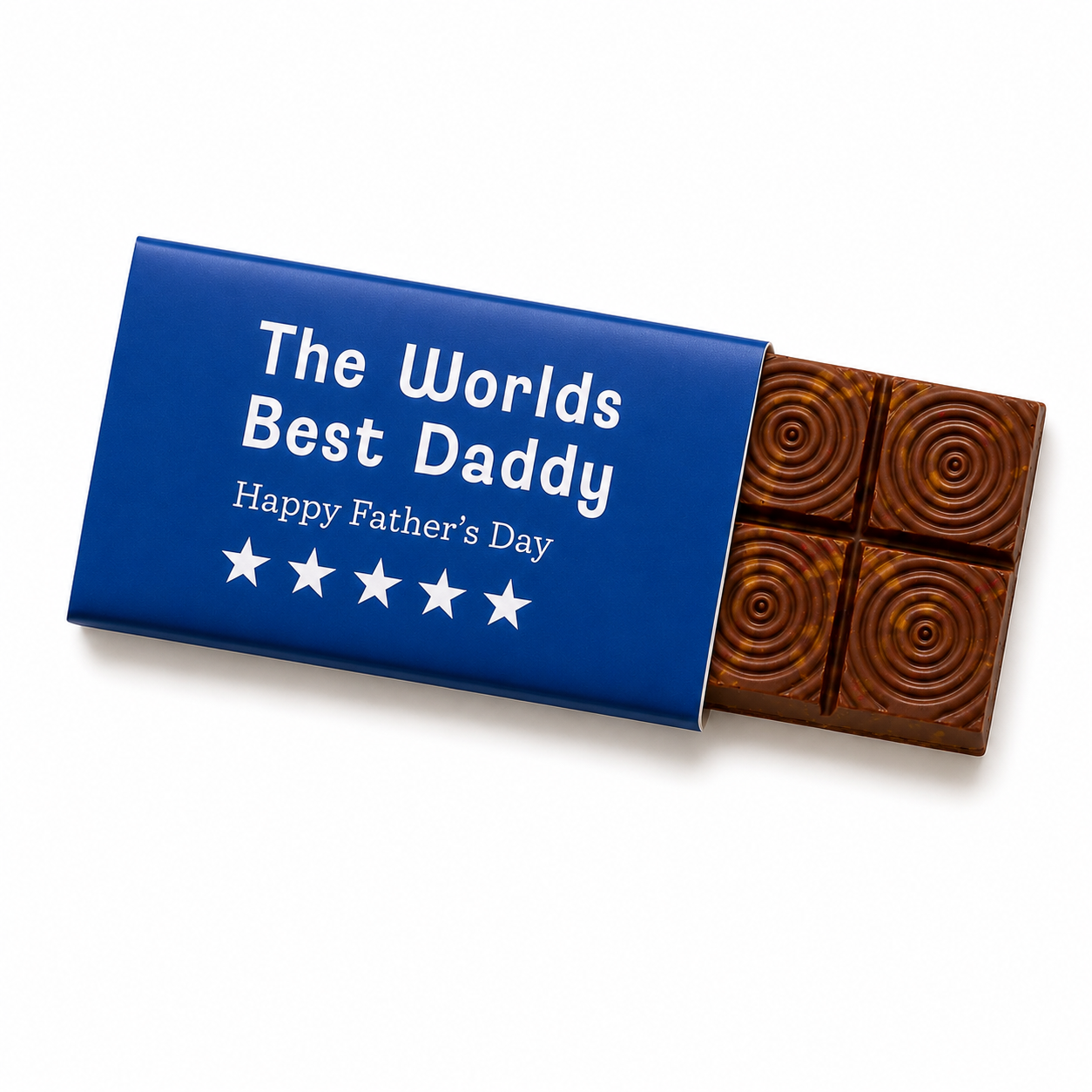 Father’s Day Card & Kunafa Milk Chocolate Gift Set