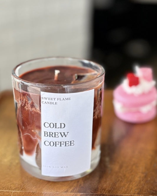 Cold Brew Coffee Candle Jar - 220ml