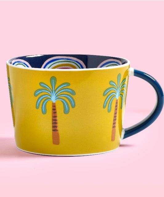 Electric Coast Palm Tree Mug