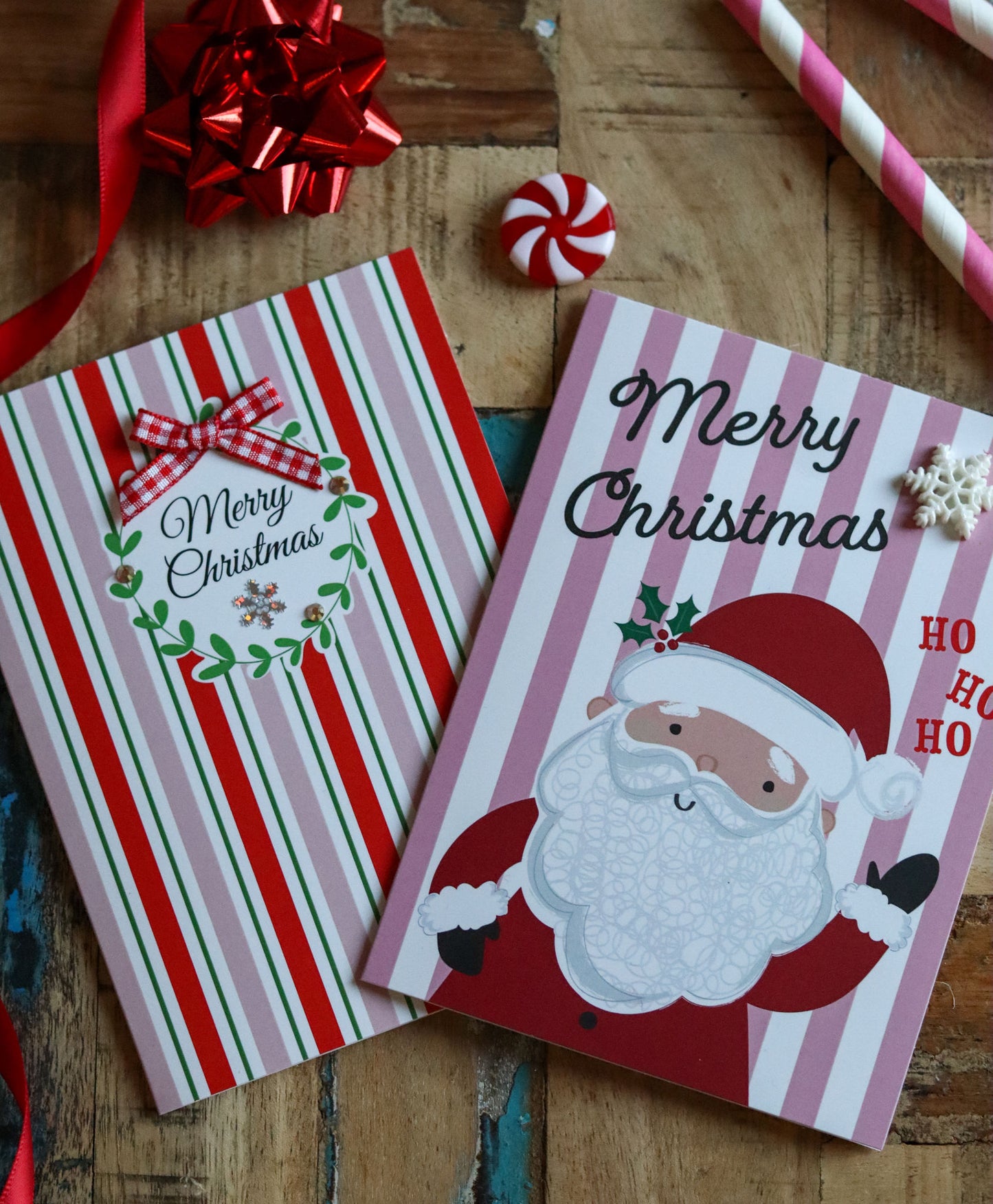 Christmas Card - Merry Christmas Santa