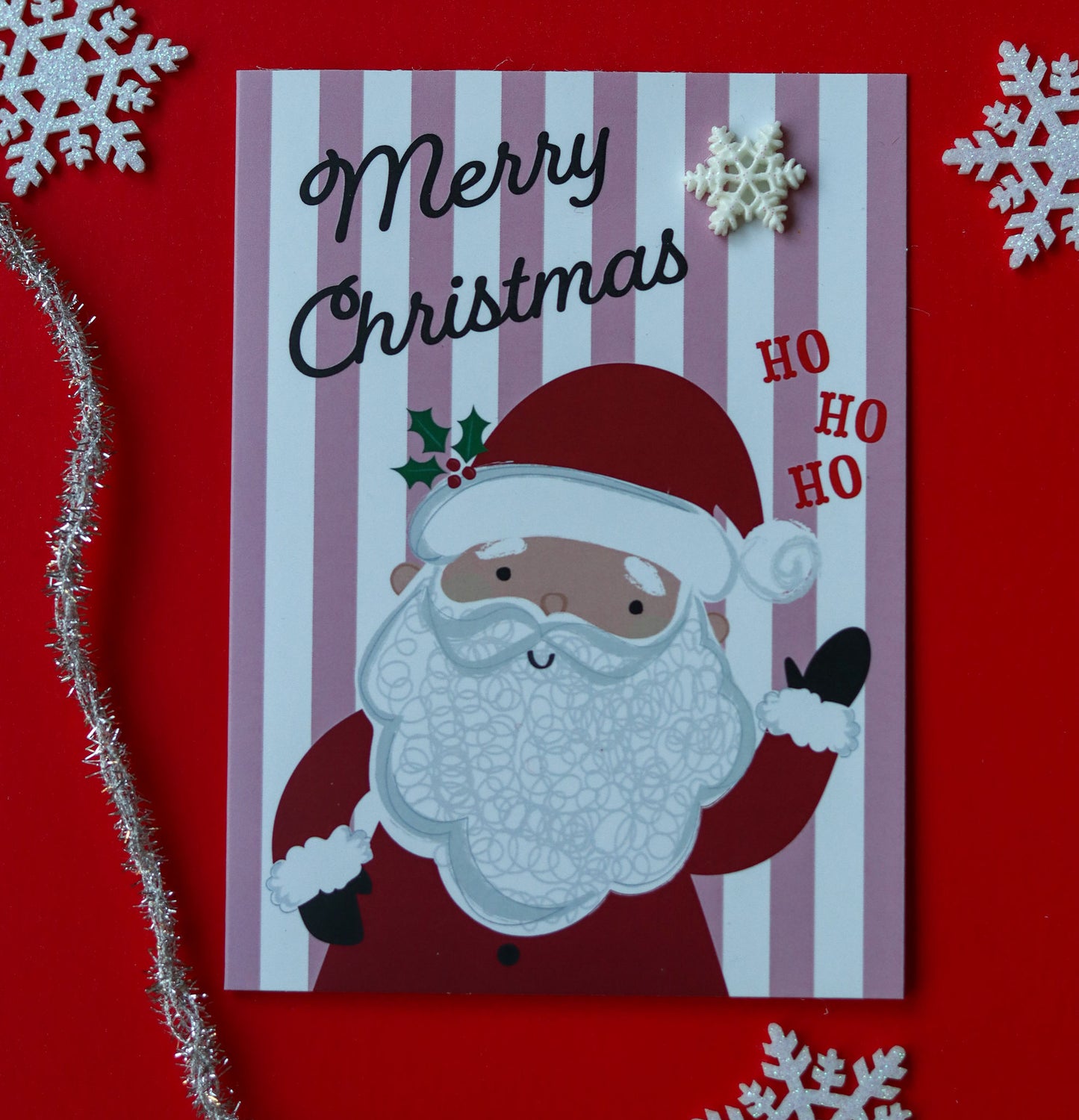 Christmas Card - Merry Christmas Santa