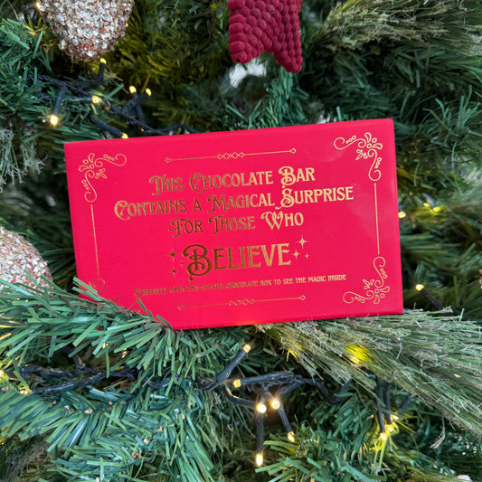 Christmas Chocolate Bar with Magical Ticket