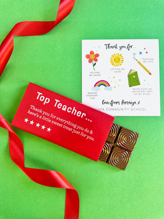 Teacher Chocolate Set
