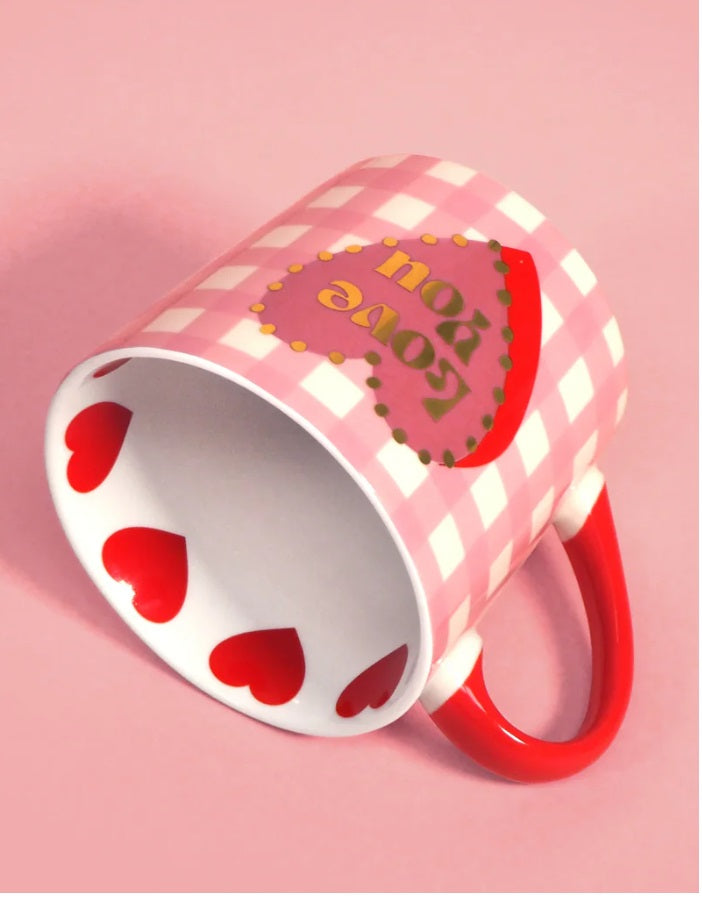 Love You Heart Mug