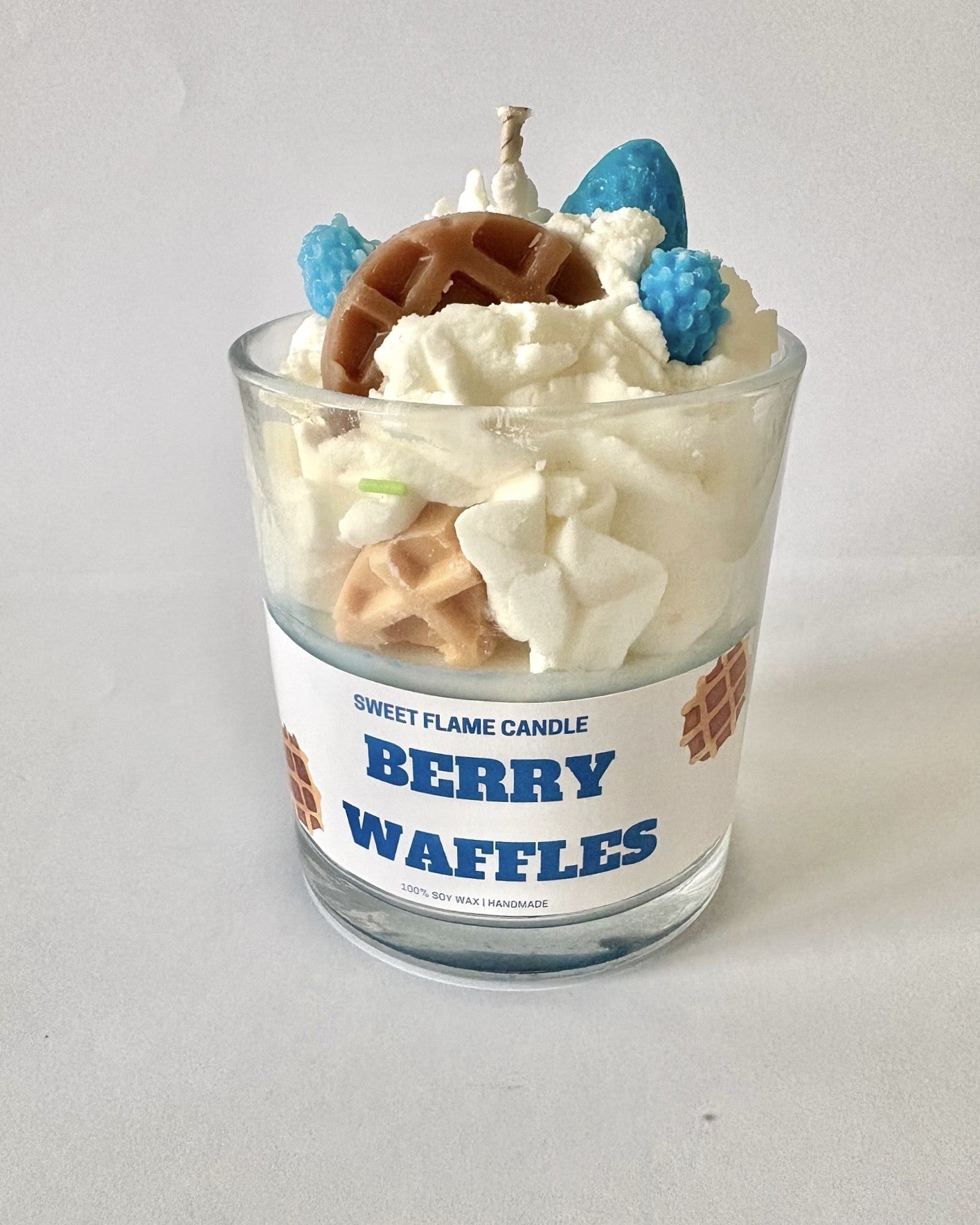 Berry Waffles Candle Jar - 220ml