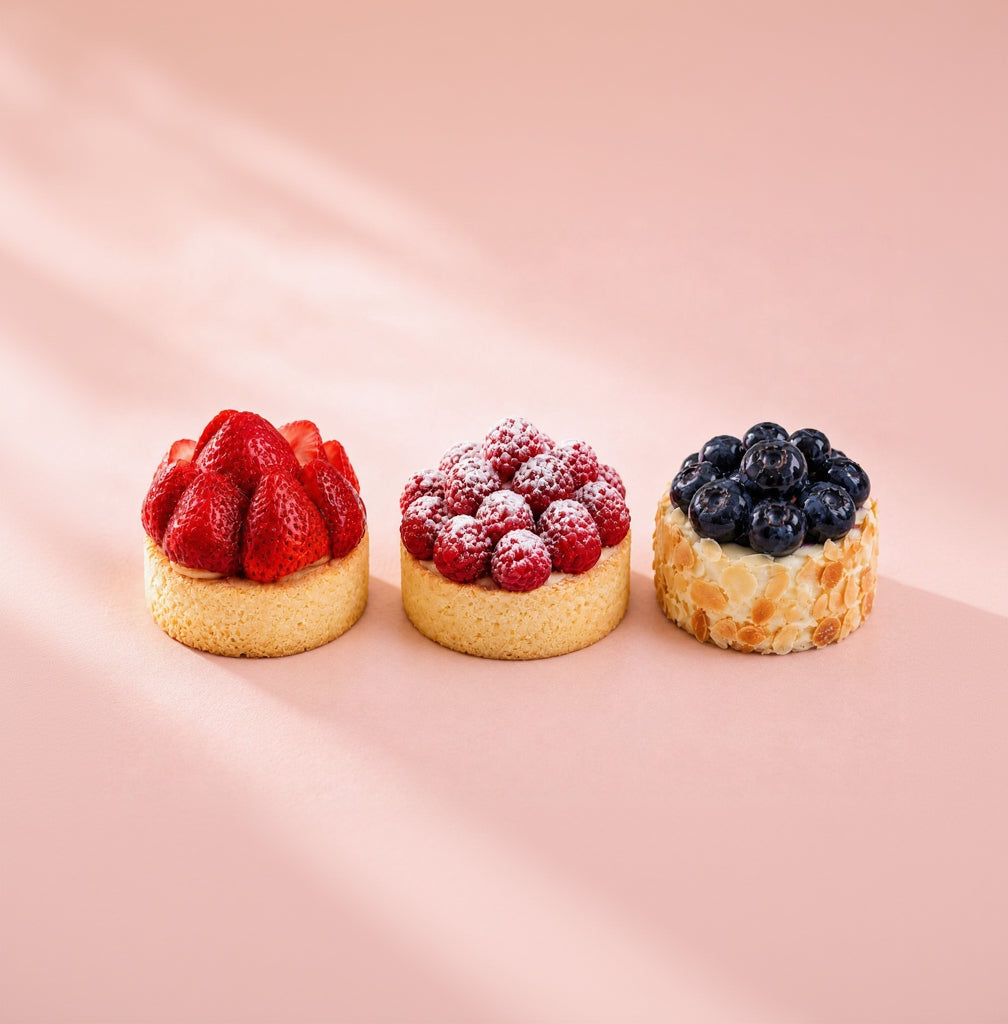 Luxury Berry Dessert Trio Gift Set