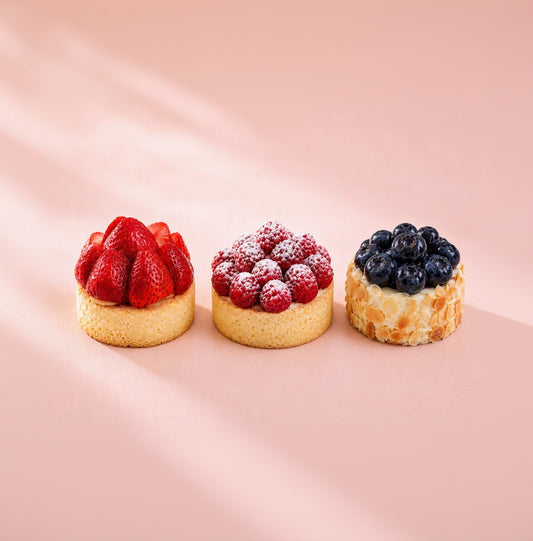 Luxury Berry Dessert Trio Gift Set