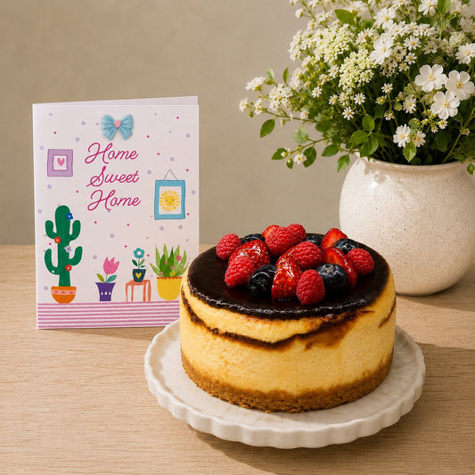 Home Sweet Home Cheesecake Gift