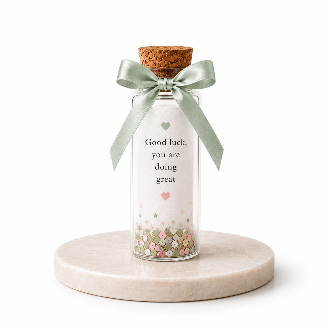 Personalised Keepsake Message Bottle