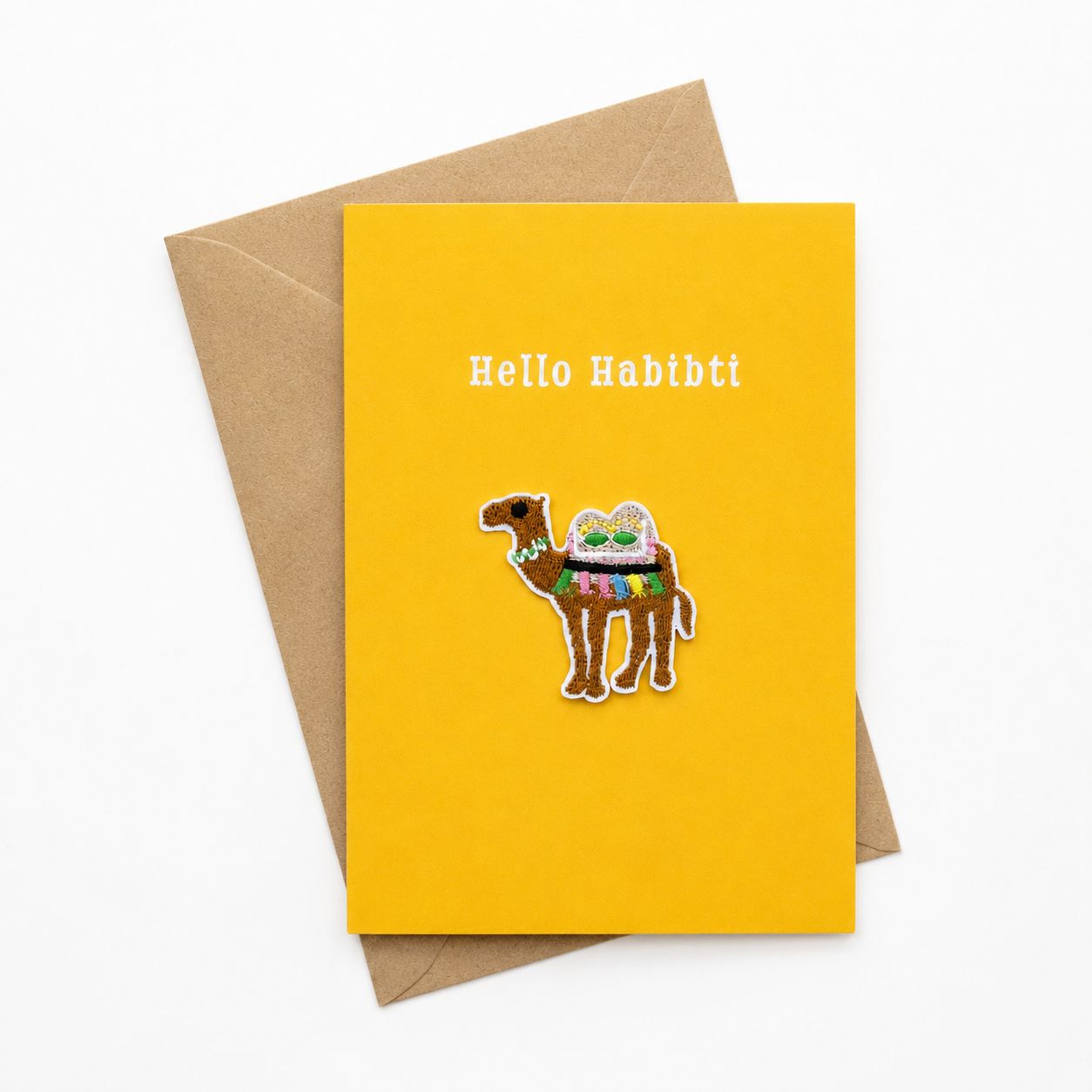 Hello Habibti Greeting Card