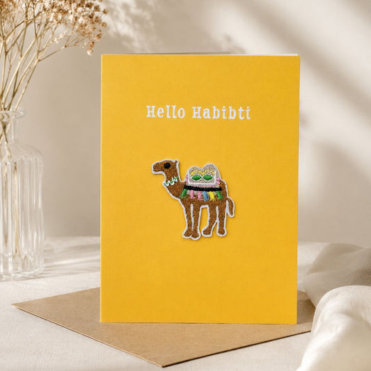 Hello Habibti Greeting Card