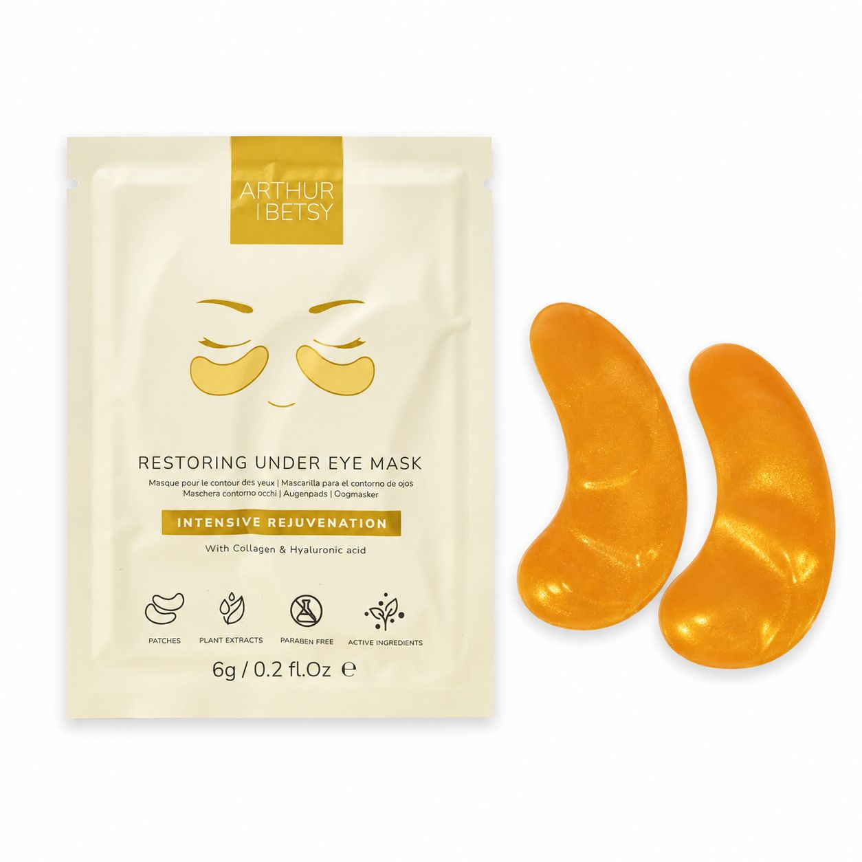 Arthur Betsy Restoring Under Eye Mask – Single Pair