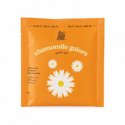 Chamomile Galore Tea Sachet – Feel Good Tea Co.