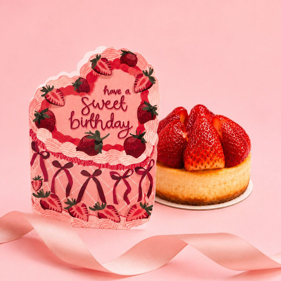 Sweet Birthday Strawberry Tart Gift Set