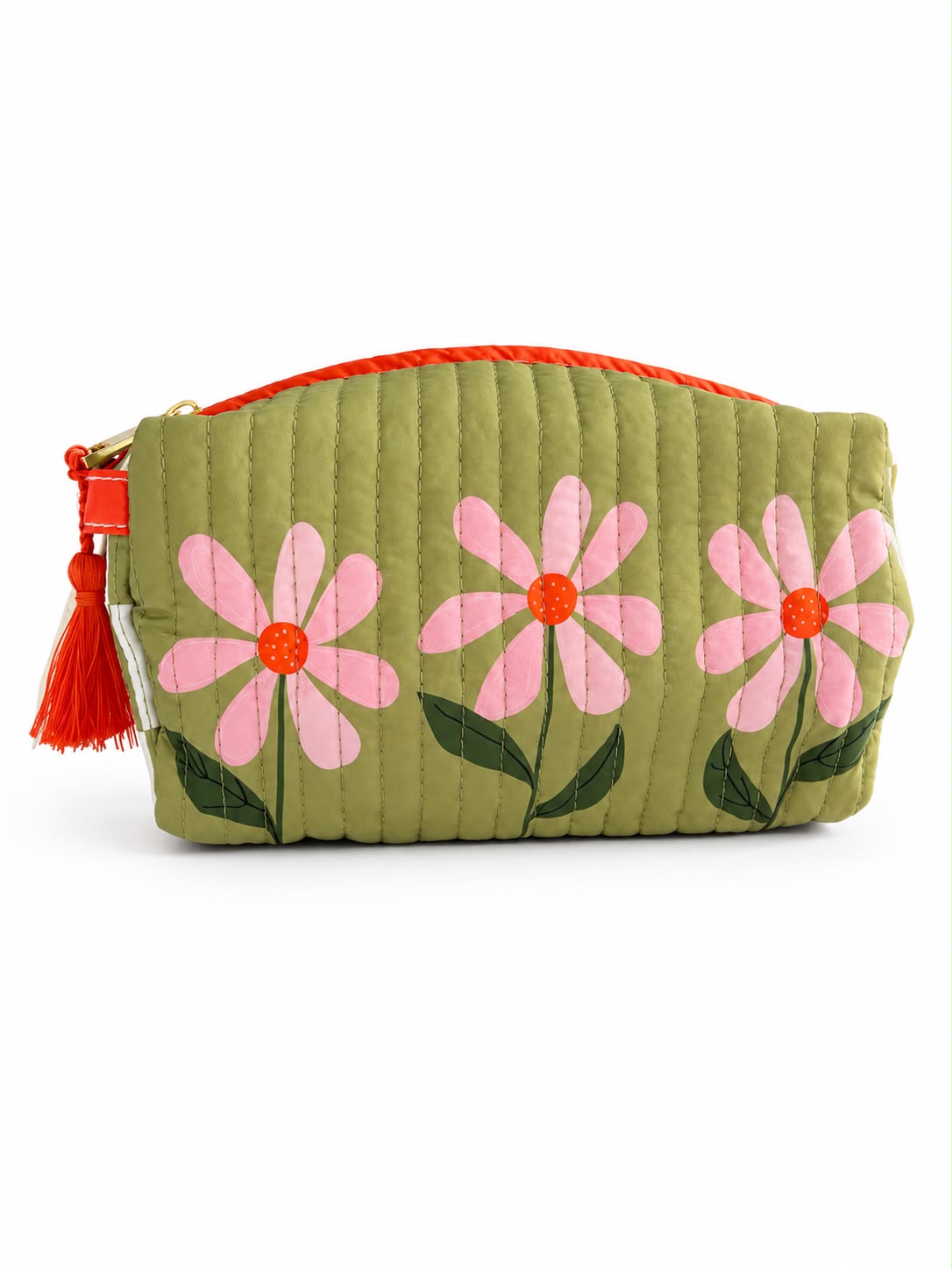 Daisy Quilted Wash Bag